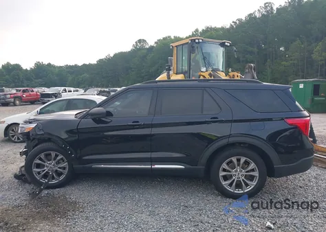 2021 Ford Explorer Xlt from USA, damaged, VIN 1FMSK7DHXMGC03675